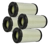 vhbw 4x Filtre à air remplacement pour VAN WEZEL ACI 53005246 pour pelleteuse - Filtre moteur extérieur