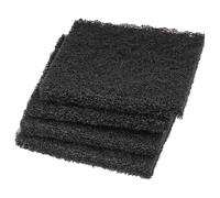 vhbw 4x Filtre à charbon actif compatible avec NABER Cox Base 360 S/500-3, Cox Base 360 S/600-3 poubelle, compost - 9,5 x 9,5 x 1 cm