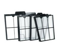 vhbw 4x filtre à grosse poussière compatible avec Dolphin Quantum S300, S200 aspirateur, nettoyeur piscine - Filtre large maille, 22 x 19,7 x 7,5 cm