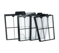 vhbw 4X Filtre à Grosse poussière Compatible avec Dolphin Quantum S300i, S400 aspirateur, Nettoyeur Piscine - Filtre Large Maille, 22 x 19,7 x 7,5 cm