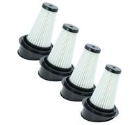 vhbw 4x filtre compatible avec Arcelik SD 3971, 8816891100 aspirateur - filtre HEPA noir/blanc