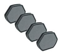 vhbw 4x filtre compatible avec Bosch BGS 21WPOW/02, 21830IL/01, 21832/01, 21833/01, 21WPOW/01 aspirateur - Filtre en mousse noir/blanc