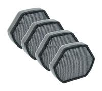 vhbw 4x filtre compatible avec Bosch BGS2230GB, BGS2230, BGS2ALL2, BGS2232, BGS2ALL4 aspirateur - Filtre en mousse noir/gris