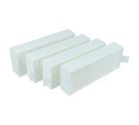 vhbw 4x Filtre compatible avec Bosch PXX821A70(00), PVQ895F25E/35, PVQ895F25E/20, PXX821D66E/01 table de cuisson avec hotte intégrée, papier filtre