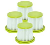 vhbw 4x filtre compatible avec Handheld BH57400V aspirateur - filtre HEPA blanc / vert