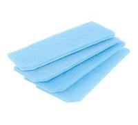 vhbw 4x Filtre compatible avec Miele Scout RX-1 aspirateur - filtre de sortie d'air, bleu/blanc