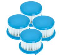 vhbw 4x filtre compatible avec Ryobi 18V One+, PCL702, PCL702B, PCL702K aspirateur - filtre HEPA blanc / bleu