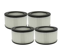 vhbw 4x filtre compatible avec Valex VidaXL aspirateur de cendres