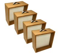 vhbw 4x Filtre compatible avec Wilpeg Ecojet 3MD centrale d'aspiration - filtre HEPA, E10