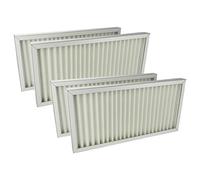 vhbw 4x Filtres à air M5 compatible avec Stiebel-Eltron LWZ 304 Trend, LWZ 404 Eco, LWZ 404 flex ventilateur (4x filtre particules fines)