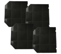 vhbw 4x Filtres à charbon actif compatible avec A Martin/John Lewis/Tricity-Bendix AFC9030X, AFC9030W hotte aspirante - 26,5 x 23,7 x 1,6 cm