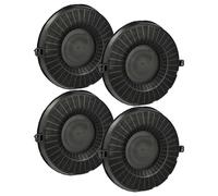 vhbw 4x Filtres à charbon actif compatible avec AEG DU 4160 M, DU 4160-M/UE, DU3160-ML, DU 3150 ML, DU 3160 ML, DU4160-M/UE hotte aspirante