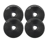 vhbw 4x Filtres à charbon actif compatible avec AEG DVE5671HG, DVB5860B, DVB5870B, DGB2531M, DPE4941M, DVB5560B, DGB3850M, DPE4641M hotte aspirante