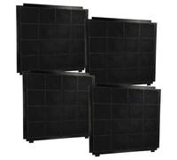 vhbw 4x Filtres à charbon actif compatible avec Airforce F203 A 60 TSE, F203 A 60 VV4 TSE, F203 A 60 WH TSE, F203 A 90 BK TSE hotte aspirante