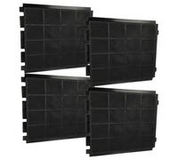 vhbw 4x Filtres à charbon actif compatible avec Airforce LUNA 875670, 875705, 875700 hotte aspirante