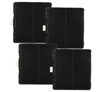 vhbw 4x Filtres à charbon actif compatible avec Balay 3BC 874 P, 3BC 875 P, 3BC 874 XM, 3BC 872 P, 3BC 872 M hotte aspirante - 23,3 x 21,5 x 2,2 cm