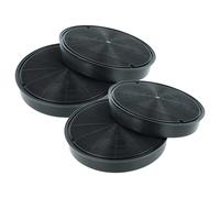 vhbw 4x Filtres à charbon actif compatible avec Bertazzoni La Germania KIN70MOD1XB, KIN52MOD1XC, KR110HER1ADC, KIN86MOD1XB hotte aspirante