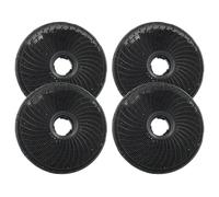 vhbw 4x Filtres à charbon actif compatible avec Electrolux LFV719TK, LFV619W, LFV619Y, LFV619K, LFV619R, LFV616Y hotte aspirante