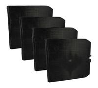vhbw 4x Filtres à charbon actif compatible avec Falmec VIRGOLA 3630, 3430, 3230 hotte aspirante