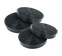 vhbw 4x Filtres à charbon actif compatible avec Hotpoint-Ariston HT 9 (AN), HS 60 SM (IX), HR9WH, HR9INOX, HT 9 (OW), HR9I, HR9 hotte aspirante