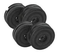 vhbw 4x Filtres à charbon actif compatible avec Indesit H 461 IX.1/1 hotte aspirante