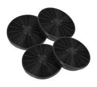 vhbw 4x Filtres à charbon actif compatible avec Indesit H361 FBK, AQ649840000, H391FIX, H391 FIX, H391 IX, H361 FIX, H361 IX hotte aspirante
