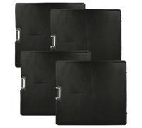 vhbw 4x Filtres à charbon actif compatible avec Miele DA 6996 W, DA 6086 W, DA 60x6 W, DA 6796 W, DA 6096 W hotte aspirante - 34 x 31 x 2,2 cm