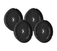 vhbw 4x Filtres à charbon actif compatible avec Refsta Andro I, Molan, Mars XI, Mars V, Forano I, Carpe Ventum, Arc III, Andro III hotte aspirante