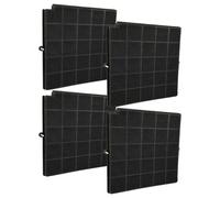 vhbw 4x Filtres à charbon actif remplacement pour Airforce AFFCAF97CS, AFFCAF97CSB, AFCFCAF97CS, AFCFCAF97CSX10S, 875956, 5Z9101X1 pour hotte aspiran