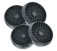 vhbw 4x Filtres à charbon actif remplacement pour Bosch DHZ5276 pour hotte aspirante - 19 cm