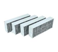 vhbw 4x Filtres à charbon actif remplacement pour Bosch HEZ9VRCRO pour hotte aspirante