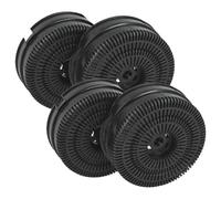vhbw 4x Filtres à charbon actif remplacement pour DeDietrich AFC-36, AS-AZKF490, AS0032522 pour hotte aspirante