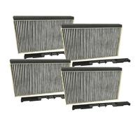 vhbw 4x Filtres à charbon actif remplacement pour Eurofilter FKS174BSH pour hotte aspirante