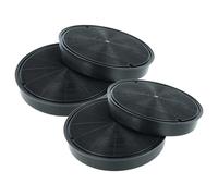 vhbw 4x Filtres à charbon actif remplacement pour FABER 112.0157.240, 112.0037.325, 0449613, 112.0391.557, 1120391557 pour hotte aspirante