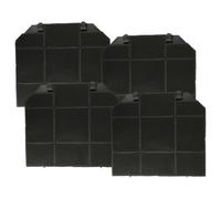 vhbw 4x Filtres à charbon actif remplacement pour IKEA 003.953.51, Nyttig FIL 650 pour hotte aspirante - 26,5 x 23,5 x 1,5 cm