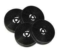 vhbw 4x Filtres à charbon actif remplacement pour Klarstein 10032844 pour hotte aspirante