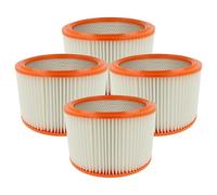 vhbw 4x Filtres à lamelles compatible avec Festool SRM 45 E-PLANEX aspirateur à main