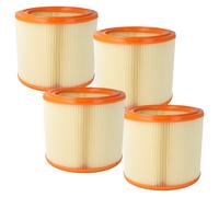 vhbw 4x Filtres à lamelles compatible avec Nilfisk - Alto SQ 650-3M, SQ 650-1M, SQ 691-9M/B1, SQ 690-3M/B1 aspirateur à main