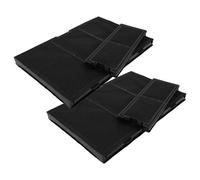 vhbw 4x filtres compatible avec Bosch DWK67HM60, DWK67HM20/01, DWK67CM65/01, DWK67CM60, DWJ97HM60 hotte aspirante - 4x filtre à charbon actif