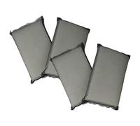 vhbw 4x Filtres compatible avec Dolphin E60i aspirateur, nettoyeur piscine - Coussinets, 25 x 16 x 4 cm