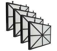 vhbw 4x Filtres compatible avec Dolphin LR6, Explorer Plus, Liberty aspirateur, nettoyeur piscine - Coussin filtrant, 26,5 x 15,8 x 1,1 cm
