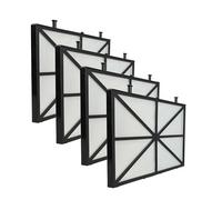 vhbw 4x Filtres compatible avec Dolphin Pulit E55, E90, E80, E70 aspirateur, nettoyeur piscine - Coussin filtrant, 26,5 x 15,8 x 1,1 cm
