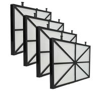 vhbw 4X Filtres Compatible avec Dolphin Pulit E55, E90, E80, E70 aspirateur, Nettoyeur Piscine - Coussin filtrant, 26,5 x 15,8 x 1,1 cm