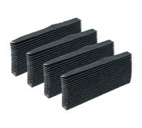 vhbw 4x Filtres compatible avec Electrolux 92506033302, 92506033303, 92506033304, 92506033305, 92506033306 réfrigérateur - Filtre à charbon actif