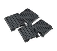 vhbw 4x Filtres compatible avec Liebherr ICNe 5133-20A, ICNe 5133-20B, ICNf 5103-20A, ICNf 5103-20B réfrigérateur - Filtre à charbon actif