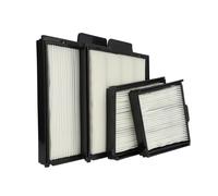 vhbw 4x Filtres E11 compatible avec Dolphin E35, E40i, E50i, Premium, E60i | pour Mercury, M600 aspirateur, nettoyeur piscine - Coussin filtrant