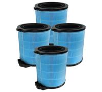 vhbw 4x Filtres H12 compatible avec Hoover H-PURIFIER 300 purificateur d'air - Filtre de rechange avec charbon actif intégré