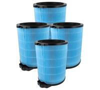 vhbw 4x Filtres H12 compatible avec Hoover HHP55CA011, HHP70CAH001, HHP70CAH011 purificateur d'air - Filtre de rechange avec charbon actif intégré