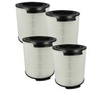 vhbw 4x Filtres H13 compatible avec Philips AC1715/10, AC1715/11, AC1715/30 purificateur d'air - Filtre de rechange avec charbon actif intégré