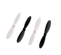 Vhbw 4x Hélice Compatible Avec Ninetec Spyforce1 Drone - 2 Paires D'hélices Autobloquantes Noir / Blanc-Vhbw Blanc